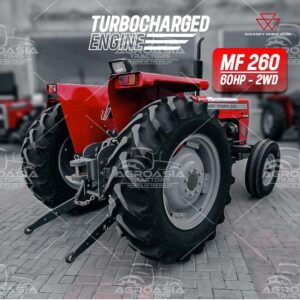 Get Your Hands on the Brand New MF 260 Tractor in UAE! Available for order in Abu Dhabi, Dubai, Sharjah, Ajman, Ras Al Khaimah, Fujairah, and Umm Al Quwain. Contact us for the best deal!